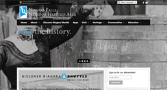 Desktop Screenshot of discoverniagara.org